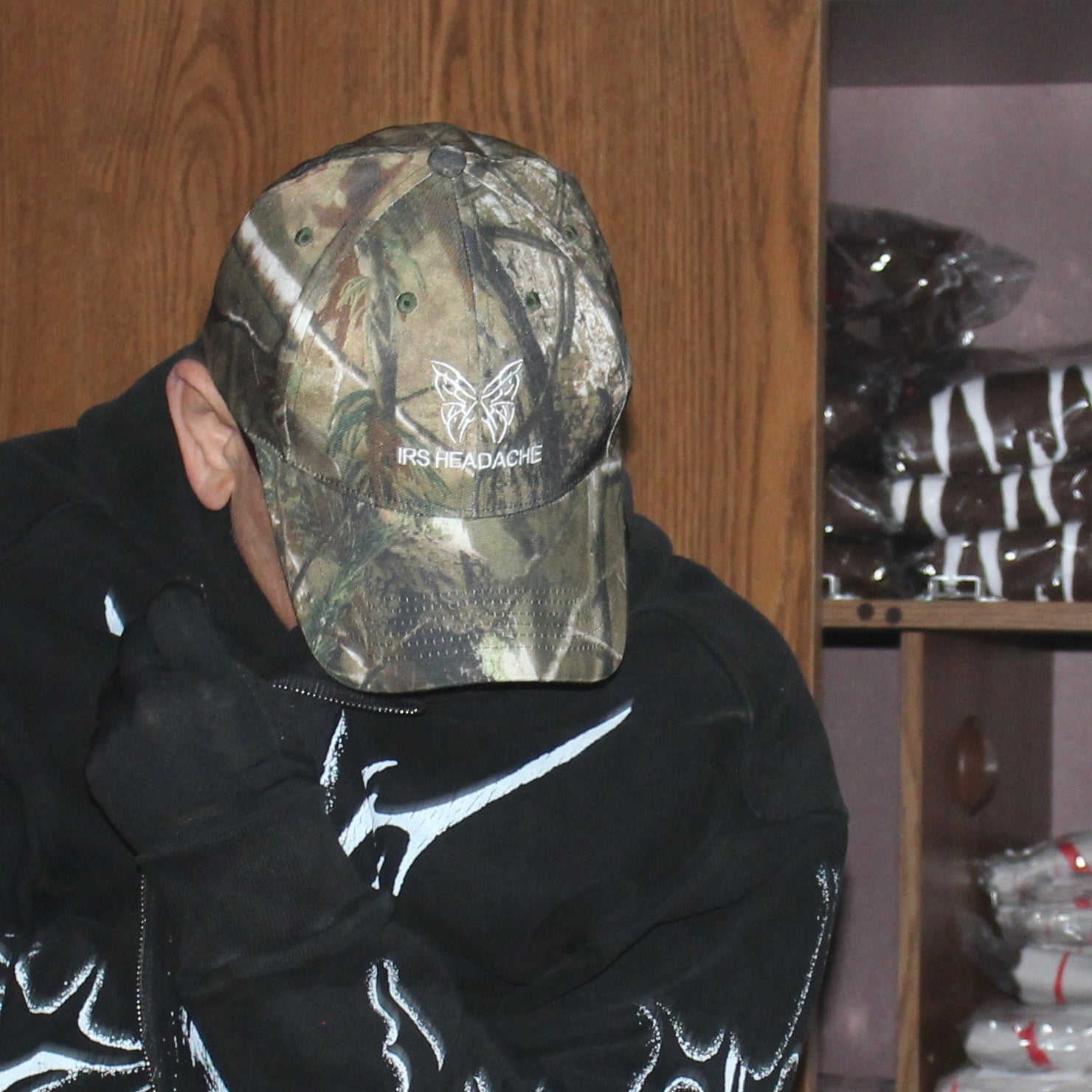 IRS! 6-Panel Camouflage Hat