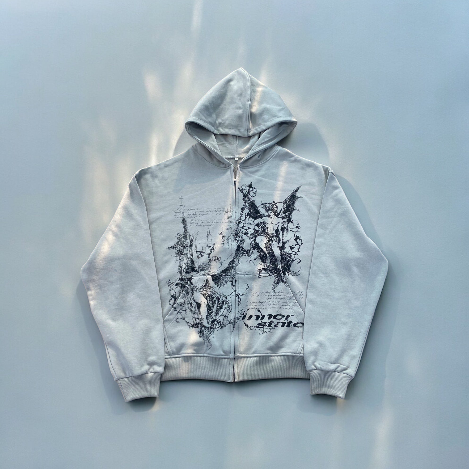 Soliloquy Heavyweight French Terry Full-Zip Hoodie