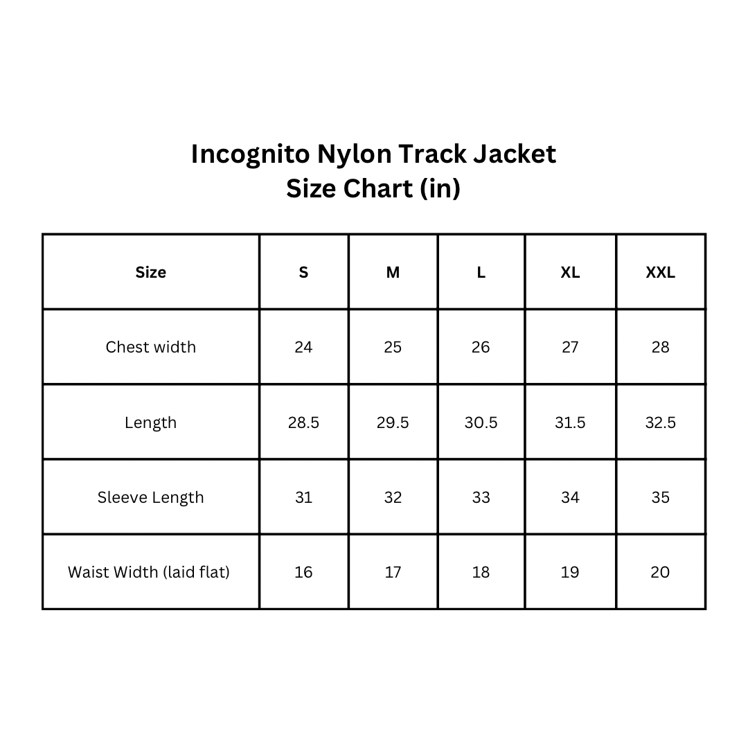 Incognito Nylon Track Jacket