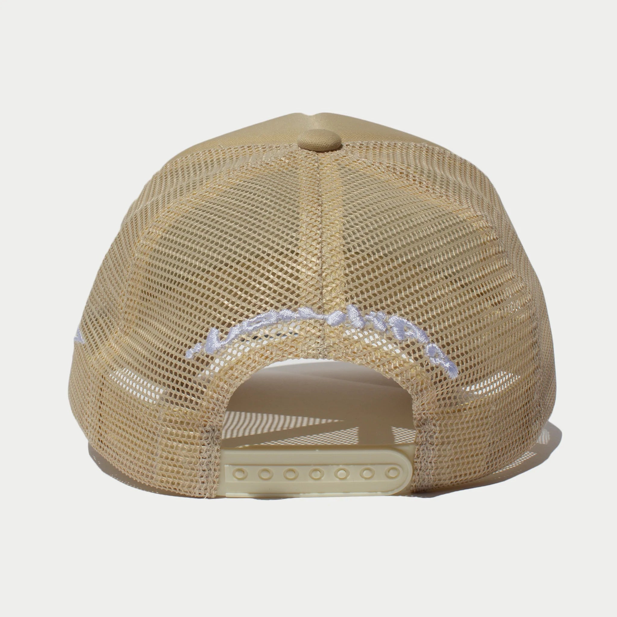 Kisses Deluxe Trucker Hat (Khaki)